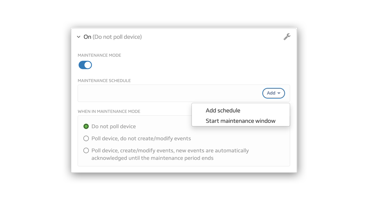 Easily Create Automated Maintenance Schedules setup dashboard screenshot